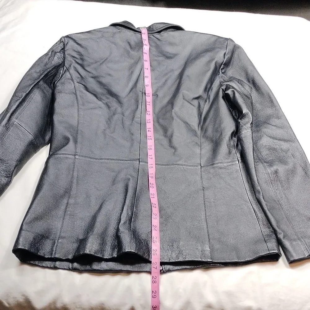Worthington genuine leather women's jacket size small